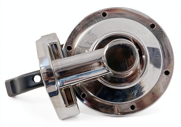 Wangtney Fuel Pump Chrome Aluminum Mechanical-6
