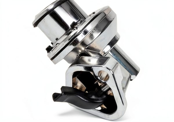 Wangtney Fuel Pump Chrome Aluminum Mechanical-7