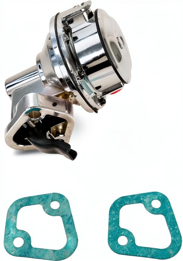 Wangtney Fuel Pump Chrome Aluminum Mechanical-1