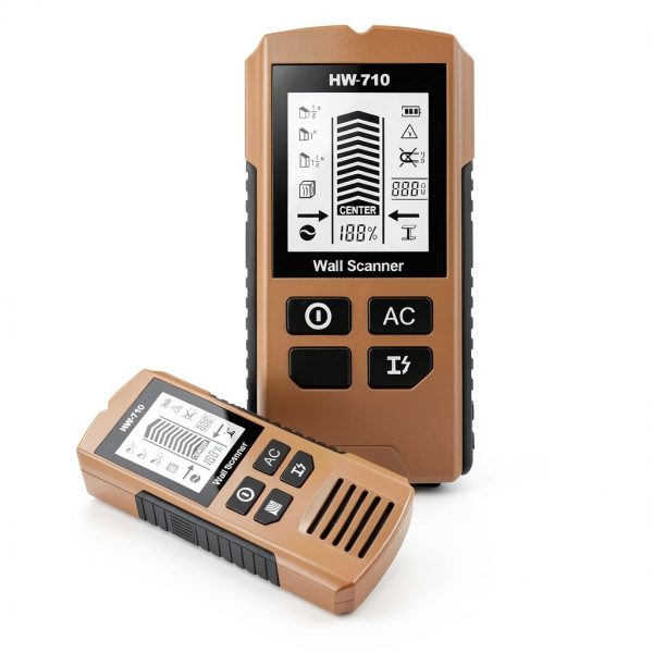 Stud Finder Deller 5-in-1 Wall Scanner with LCD, Metal & AC Detection-6
