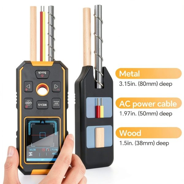 Stud Finder SHGMEET 5 in 1 Laser Distance Meter Level-1