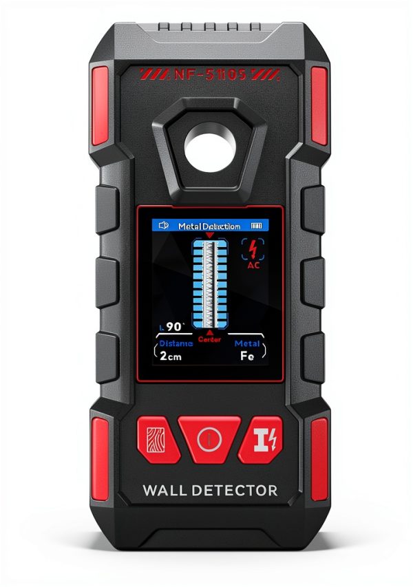 Stud Finder GOTMEET NF-5105 Rechargeable Wall Scanner with HD LCD-0