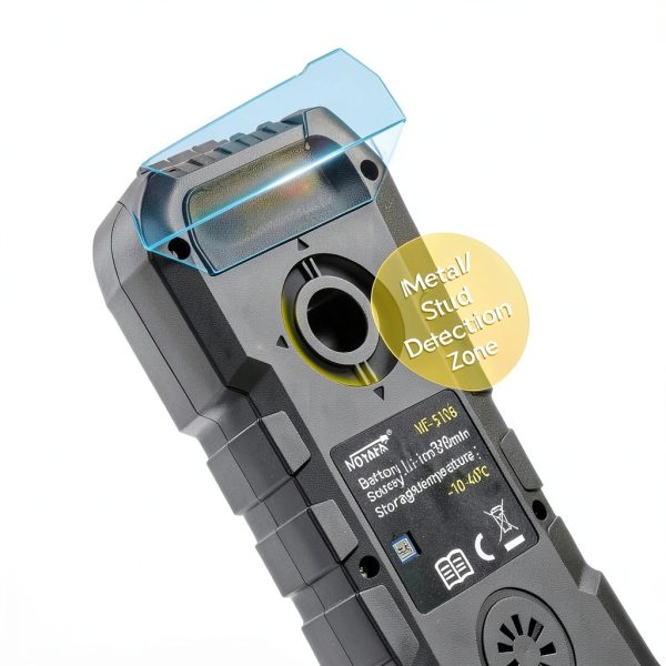 Stud Finder GOTMEET NF-5105 Rechargeable Wall Scanner with HD LCD-4