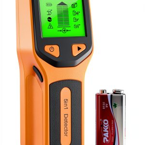 Stud Finder YITONSELEC YD25092601 Orange 5-in-1 Wall Scanner HD LCD-0