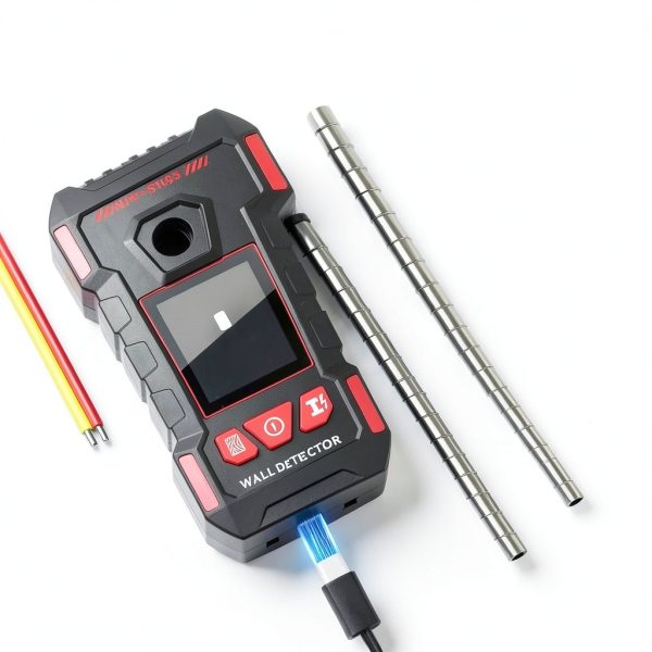 Stud Finder GOTMEET NF-5105 Rechargeable Wall Scanner with HD LCD-5