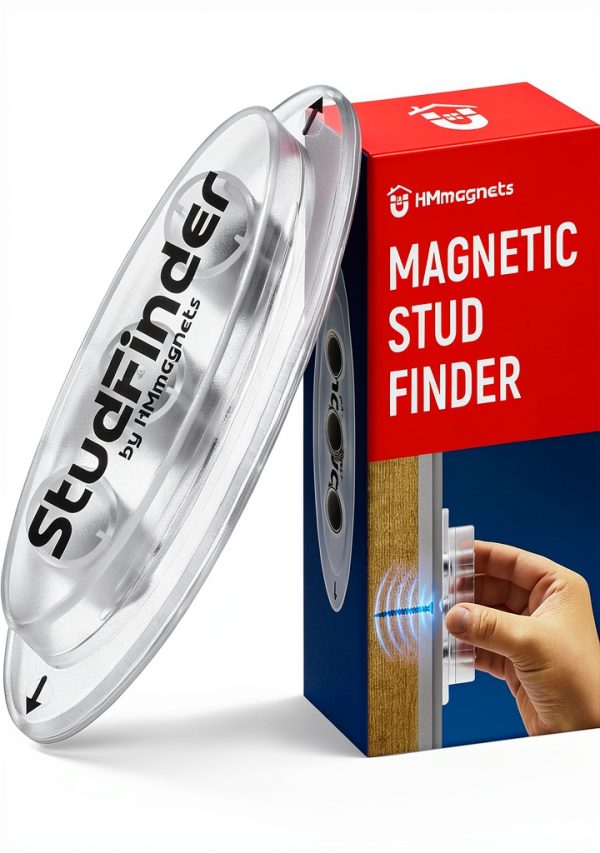 Magnetic Stud Finder HMmagnets Upgraded with 3 Neodymium Magnets-0